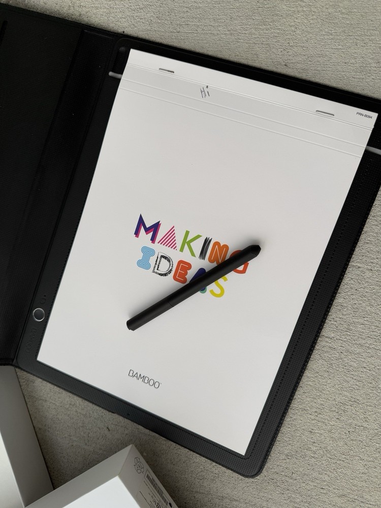 Wacom Bamboo Folio Large Bluetooth Graphics Tablet Drawing Pad