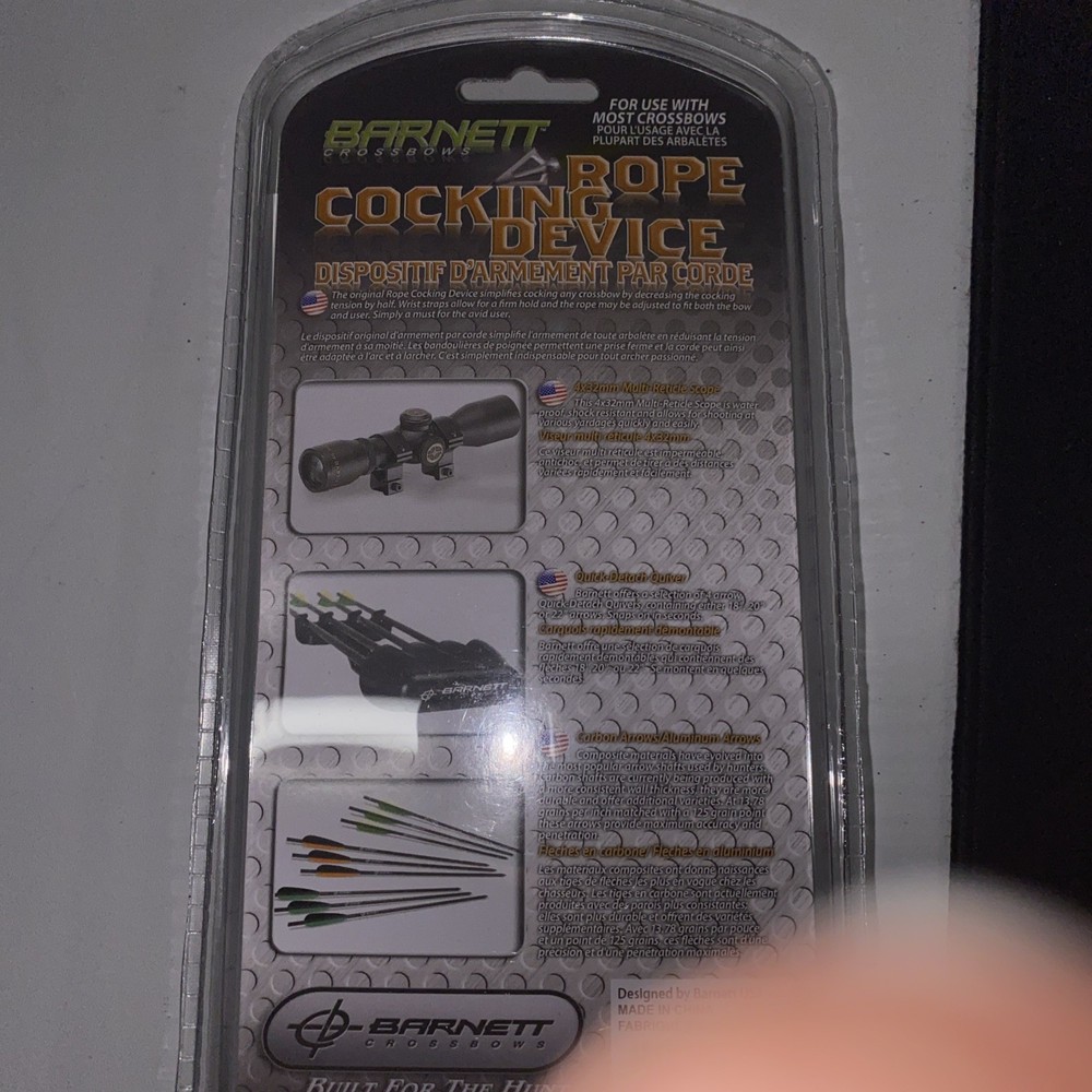 Barnett Crossbows Rope Cocking Device - NEW In Packing