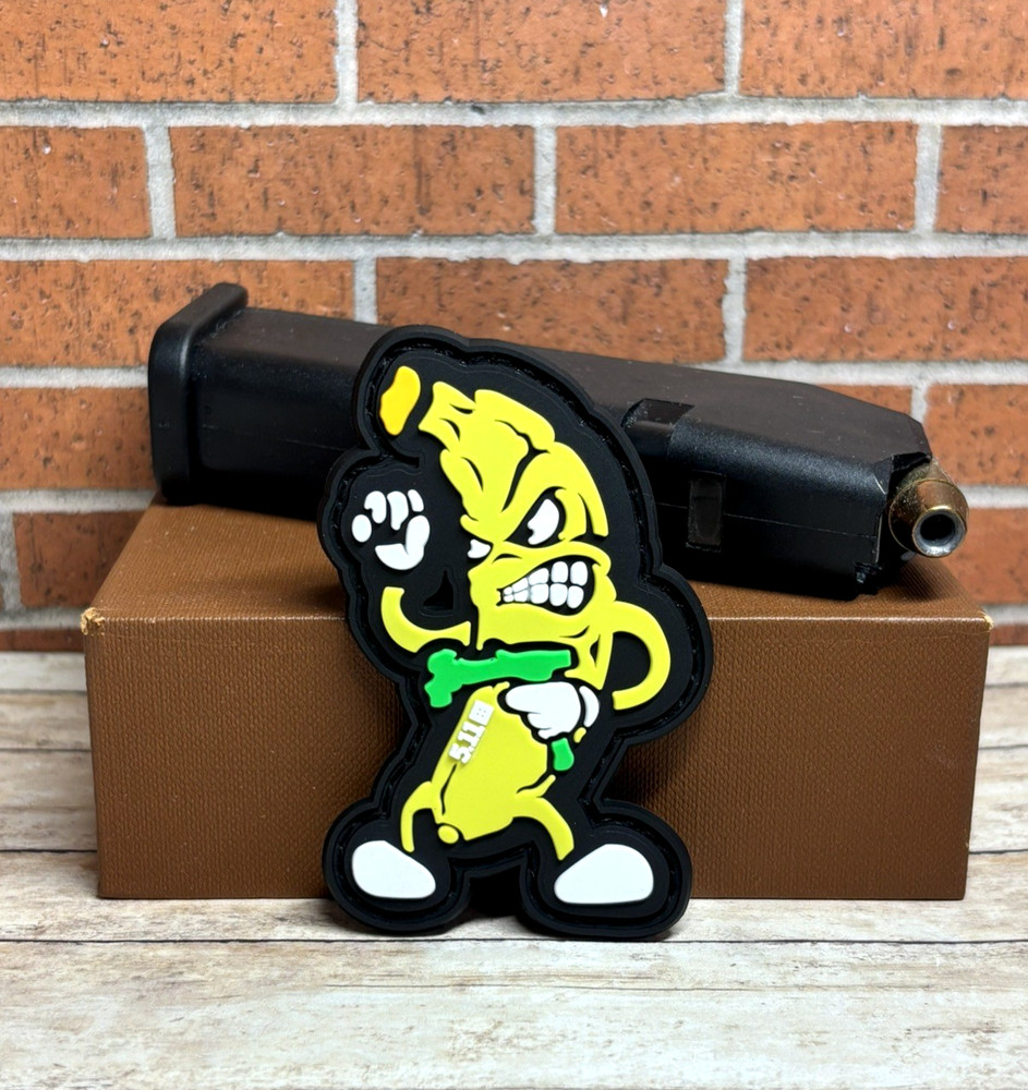 Tactical PVC Patch - Banana Patch - Military Morale Gun Patch