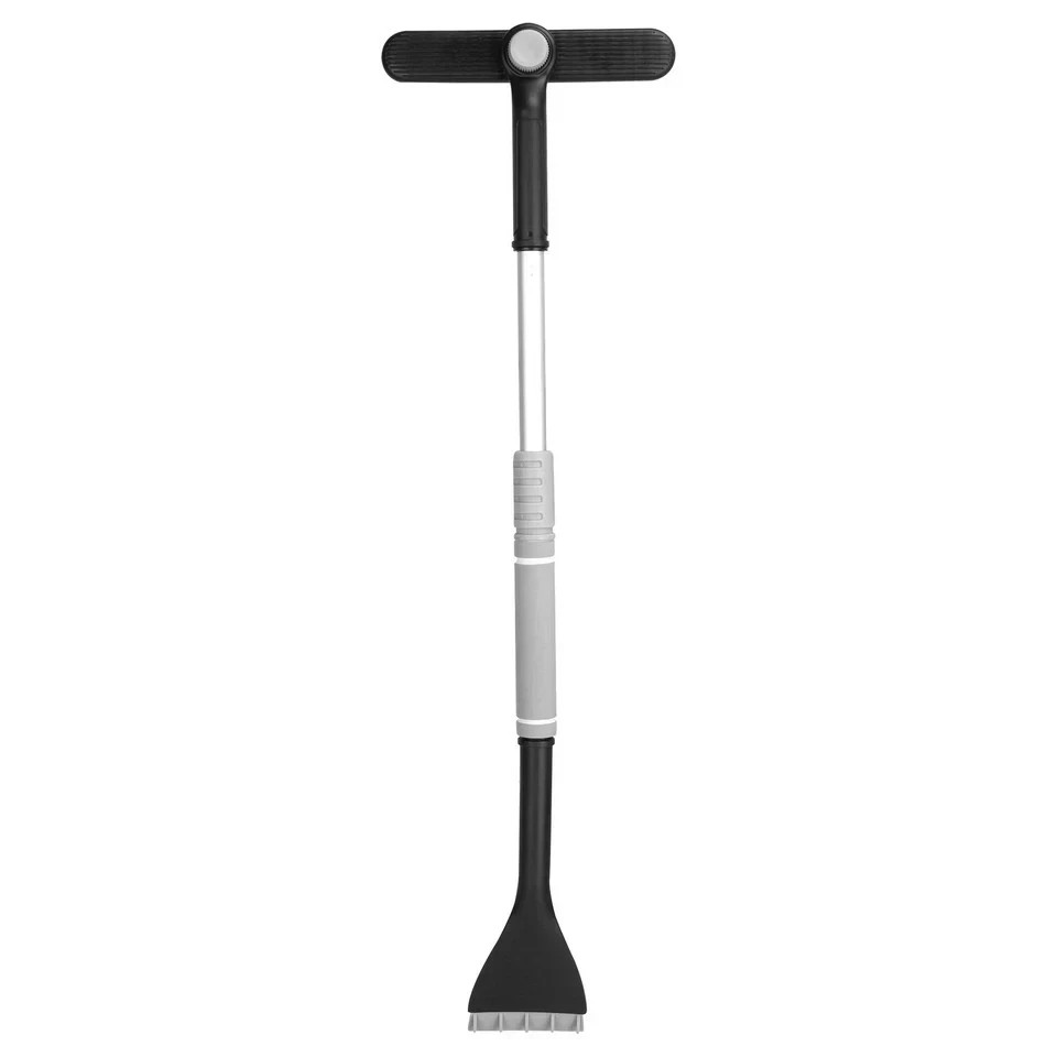 2 In 1 Ice Scraper Extendable Car Snow Brush Telescopic Auto Snow Removal Tool