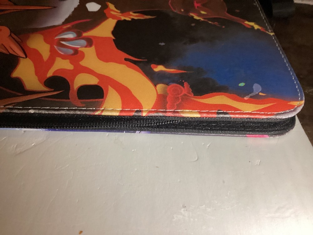 Pokemon Charizard and Blastoise Card Binder no Binder sleeves