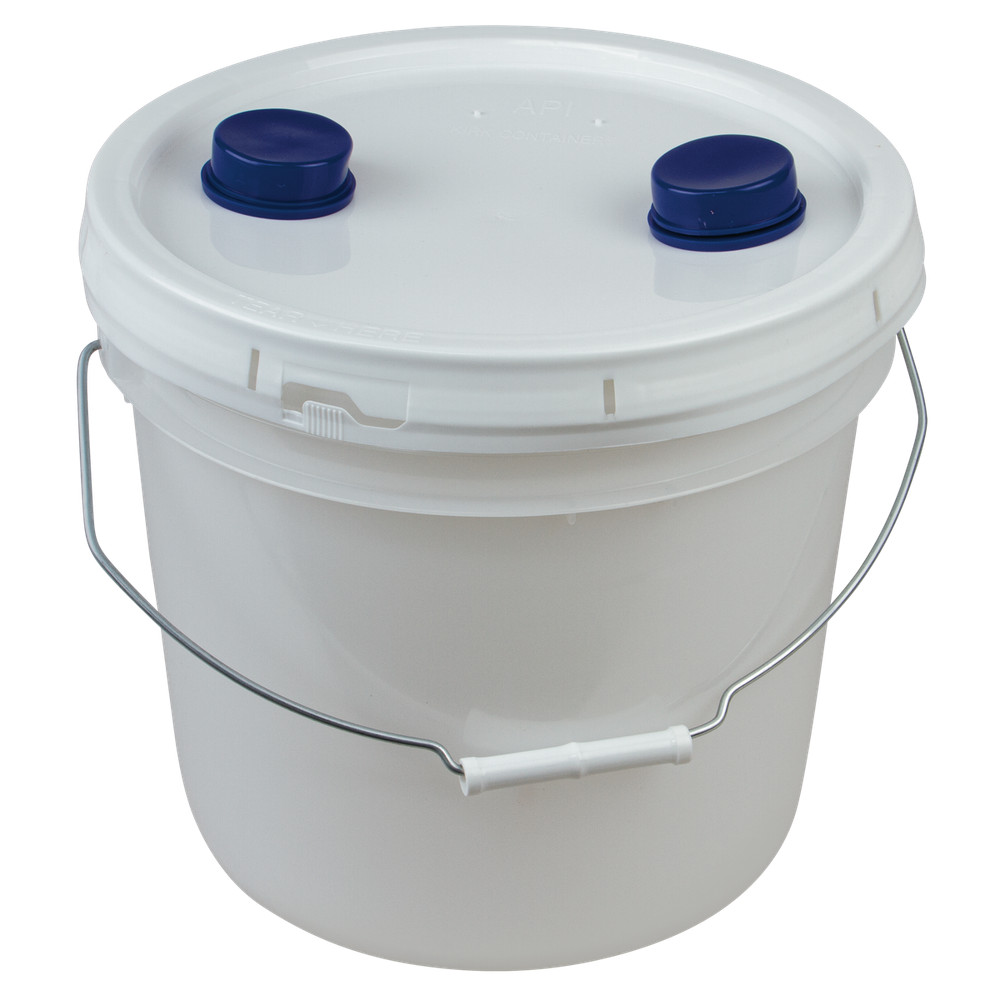 Plastic Plaster Trap Refill Bucket & Lid (3.5 Gallons)