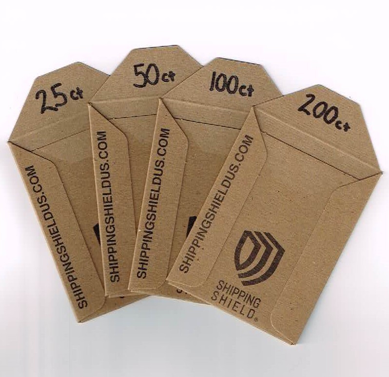 Shipping Shield Sports Trading Card Shipping Protector Coins Jewelry Top loader