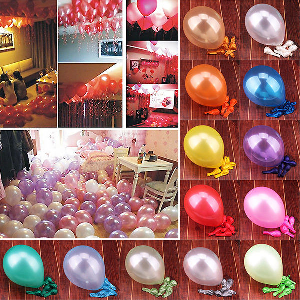 12" HeavyDuty Birthday Wedding Party Decoration Latex Helium Quality Balloons US