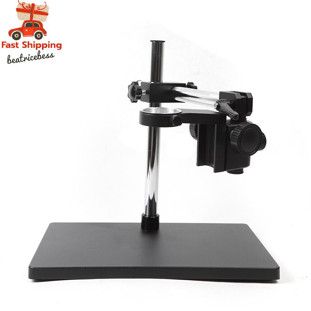 Microscope Camera Boom Stereo Arm Table Stand Adjustable Holder 10-265mm