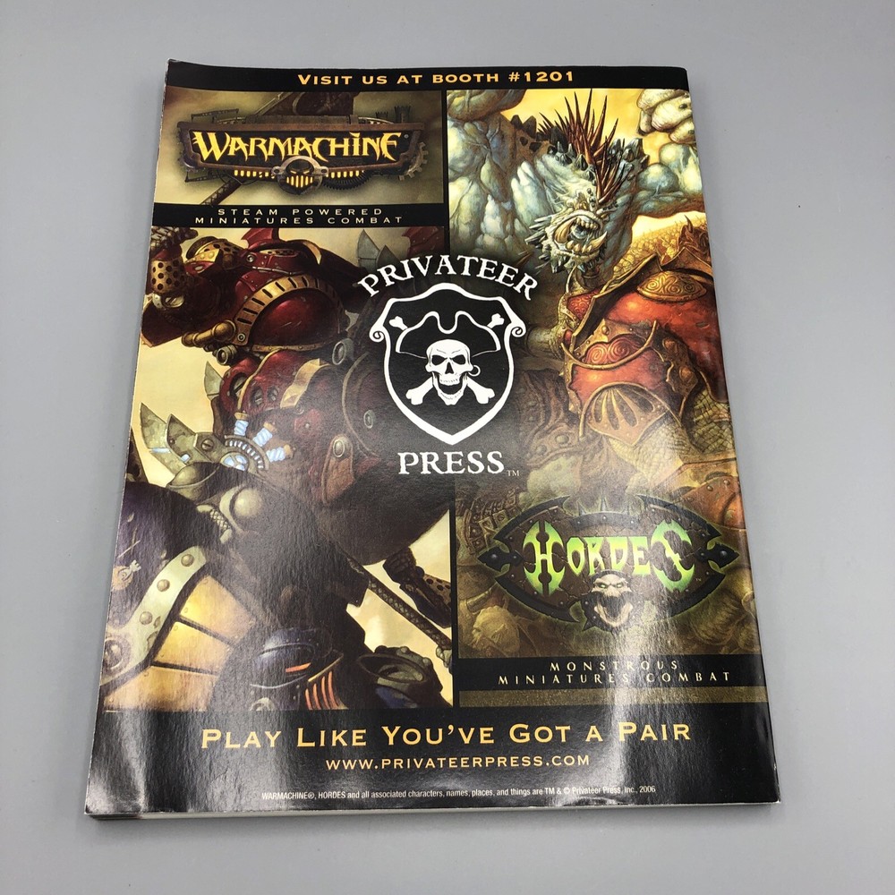 Gen Con 2006 Program Guide Book Gencon