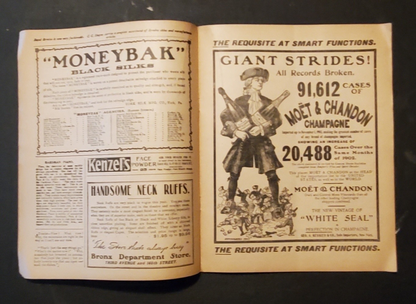 2243----1903 Wizard of Oz program Harlem Opera House NYC