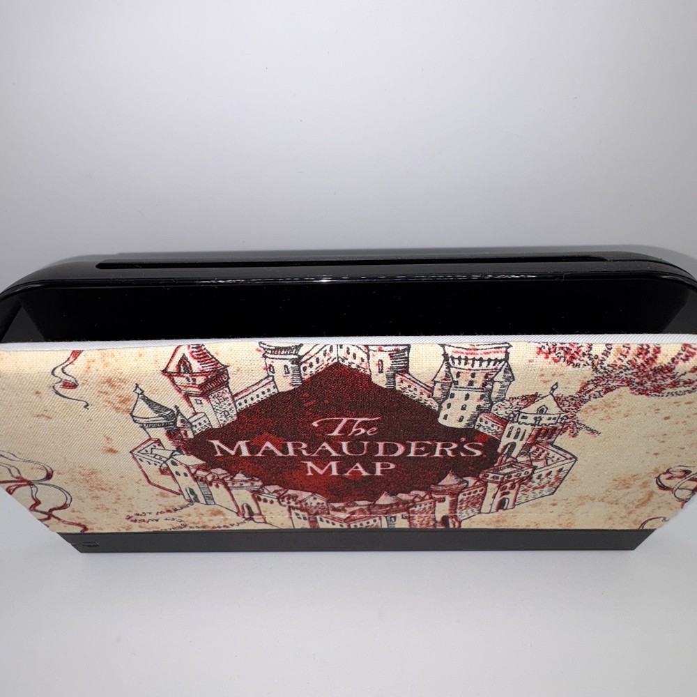 Nintendo Switch 2 Dock Cover Screen Protector Harry Potter Marauder’s Map Print