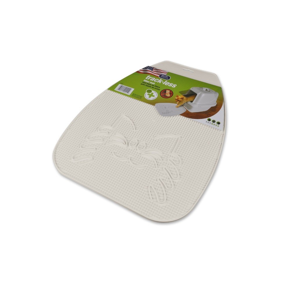 Large Waterproof Cat Litter Trapping Mat, Machine Washable Floor Protector for
