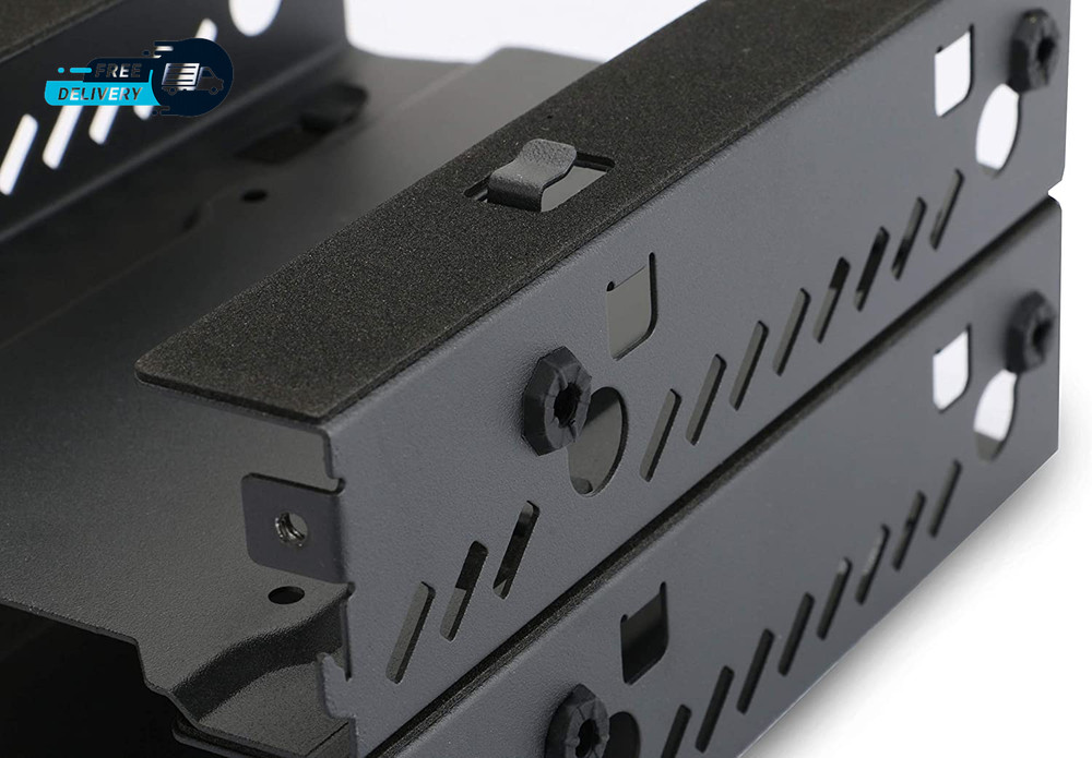 - Stackable 3.5" HDD Bracket Duo Pack Cases Ph-Hddkt_03Black