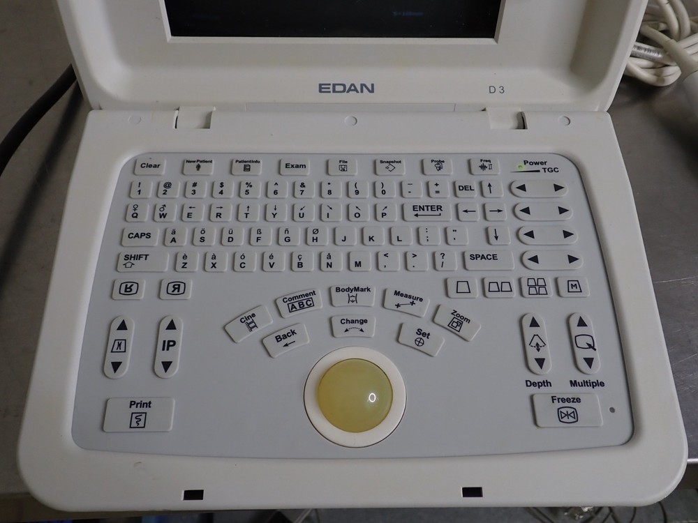 Edan D3 Digital Ultrasonic Diagnostic Imaging System w/ L741 Linear Array Probe