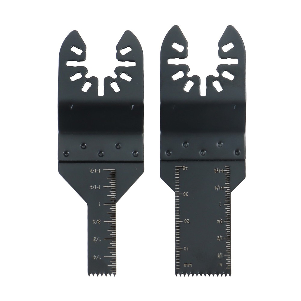 43 Pieces Universal Oscillating Saw Blades Quick Release Multi Tool Kit
