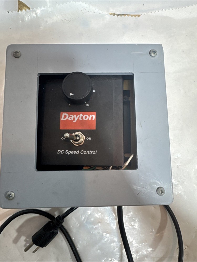 Dayton DC Motor Speed Control