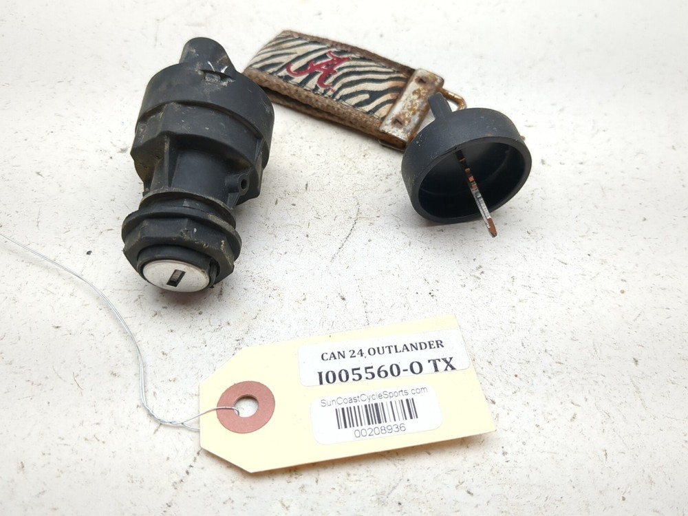 23-26 Can Am Outlander Pro HD5 Front Switch & Key Ignition Switch Button Toggle
