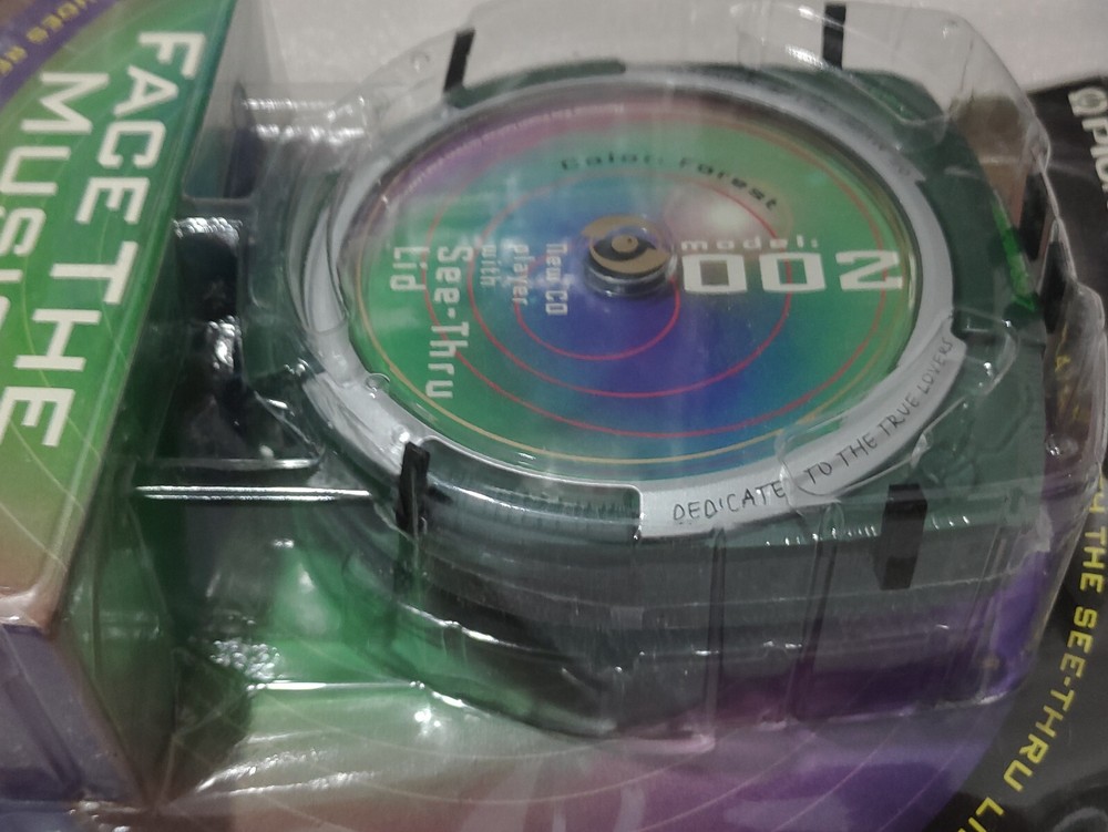 New Old Stock, Untested, Pioneer Loopmaster PCD-002 Clear Portable CD Player