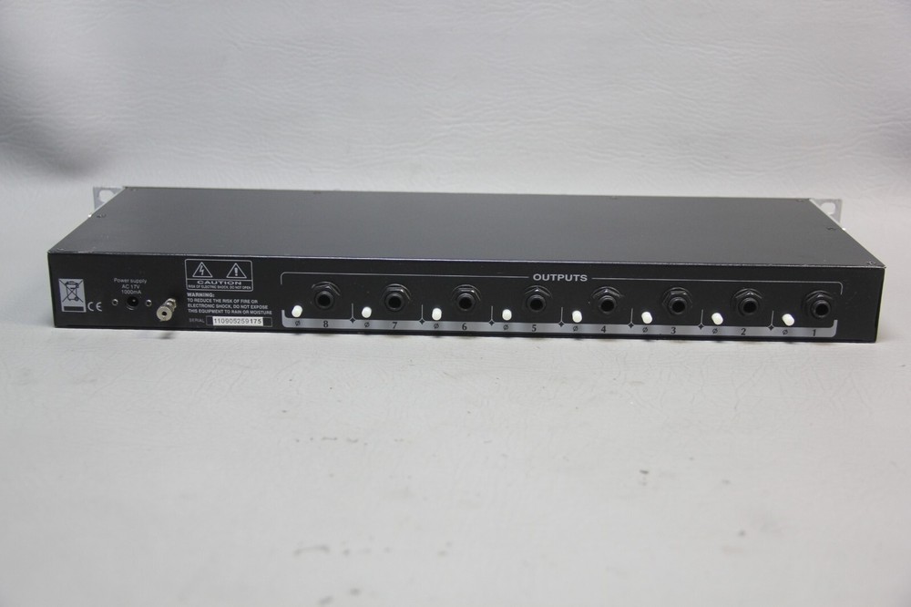 SM PRO AUDIO ENHANCED 8 CHANNEL PREAMP PRE-AMPLIFIER PR8E
