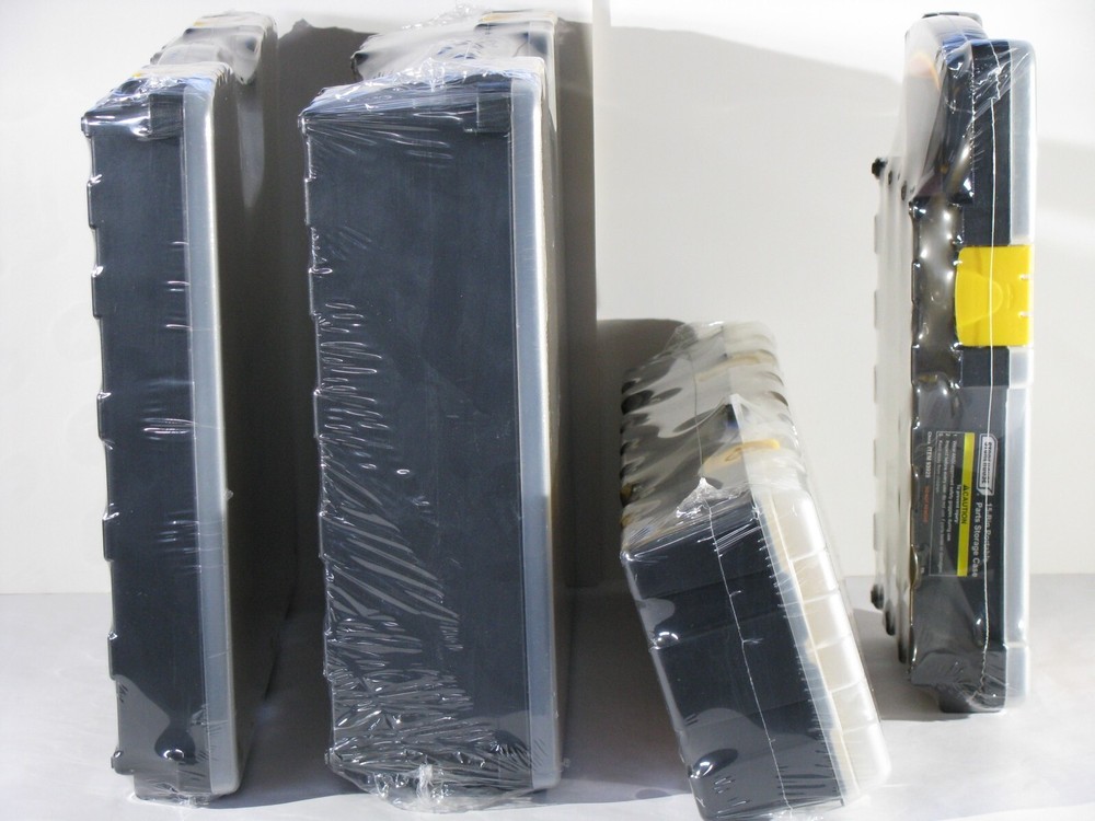 Portable Parts Storage Case Four Pack Bundle