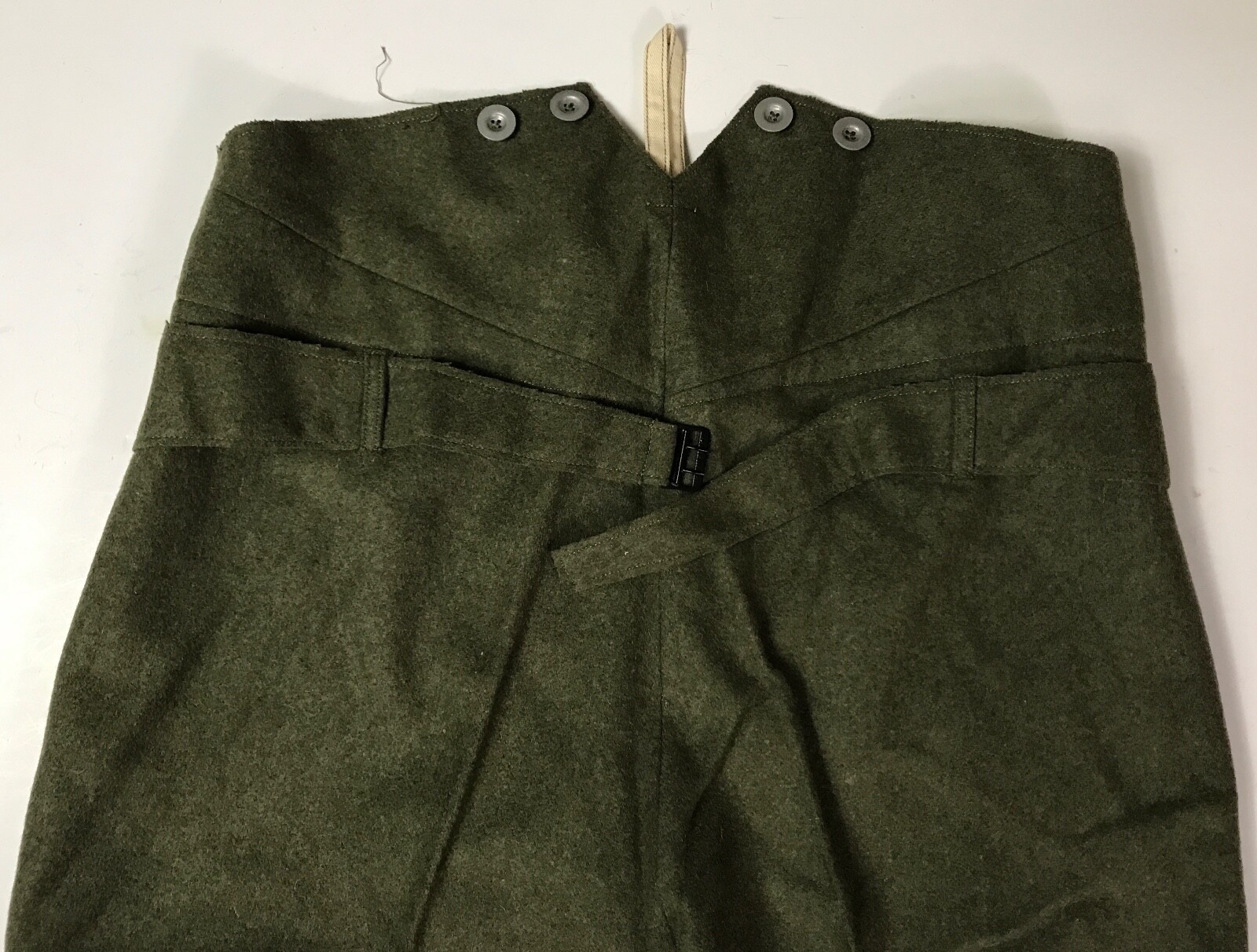 WWI GERMAN M1907 INFANTRY FIELD GREY WOOL TROUSERS-XLARGE 38 WAIST