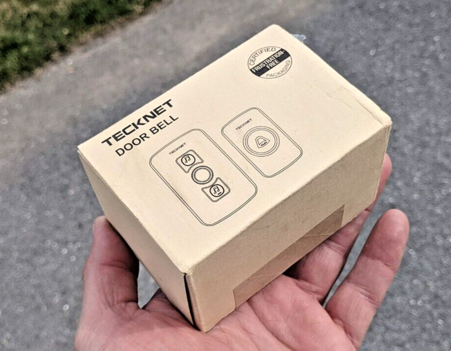 New (open box) Tecknet Wireless Doorbell FREE SHIPPING