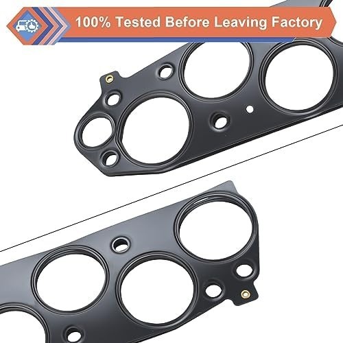 Intake Plenum Gaskets Set Upper Compatible with 2003-2010 Accord Odyssey, 2003-2