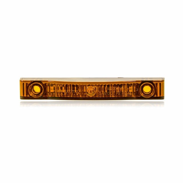 XTC Power Thin Line 7-LED Light Strip 4" Amber