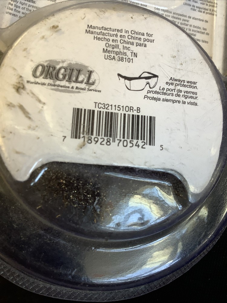 Vulcan 2” Fine Wire Cup Brush. 758-8759 @37