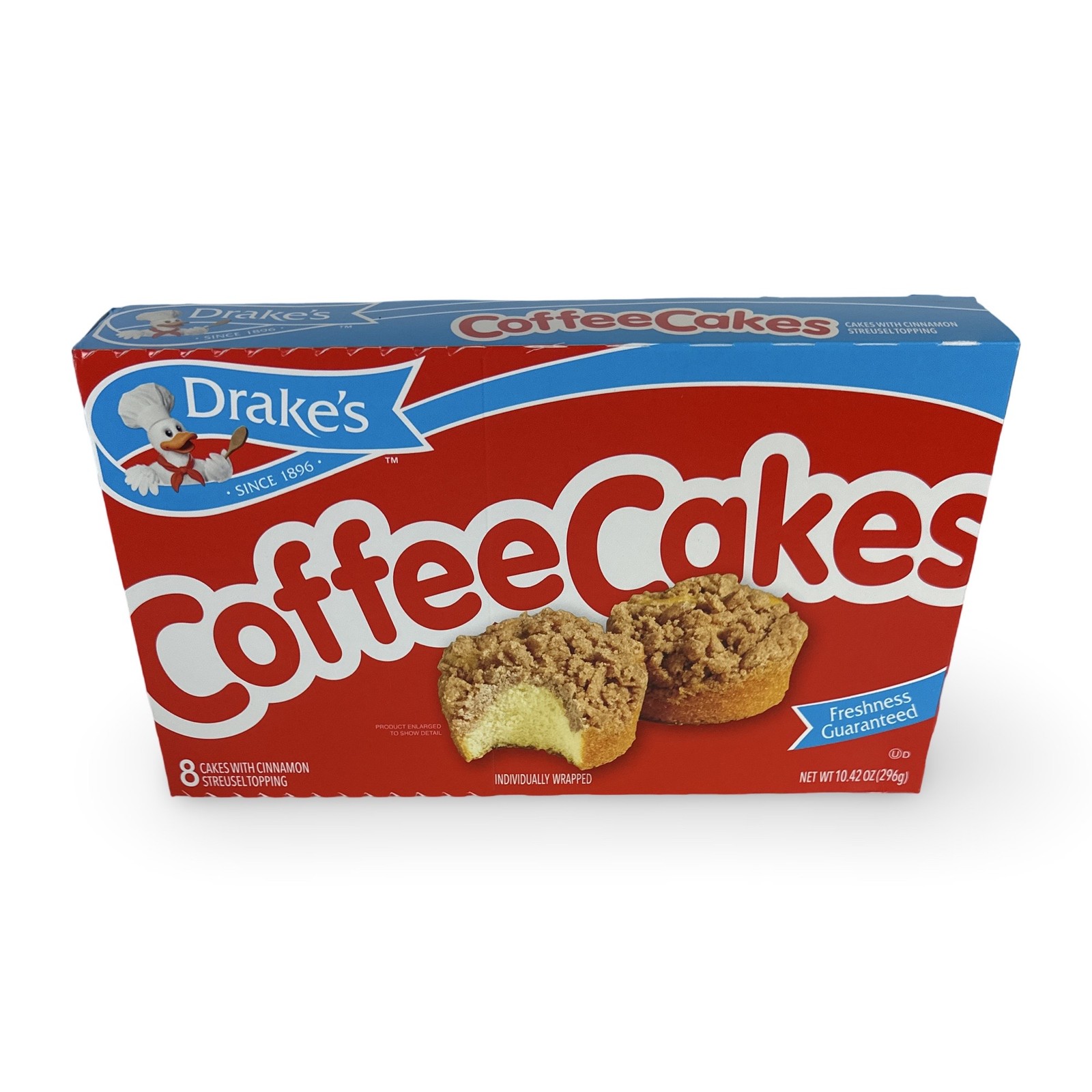Drake's Coffee Cakes 8 Count | 2 Boxes