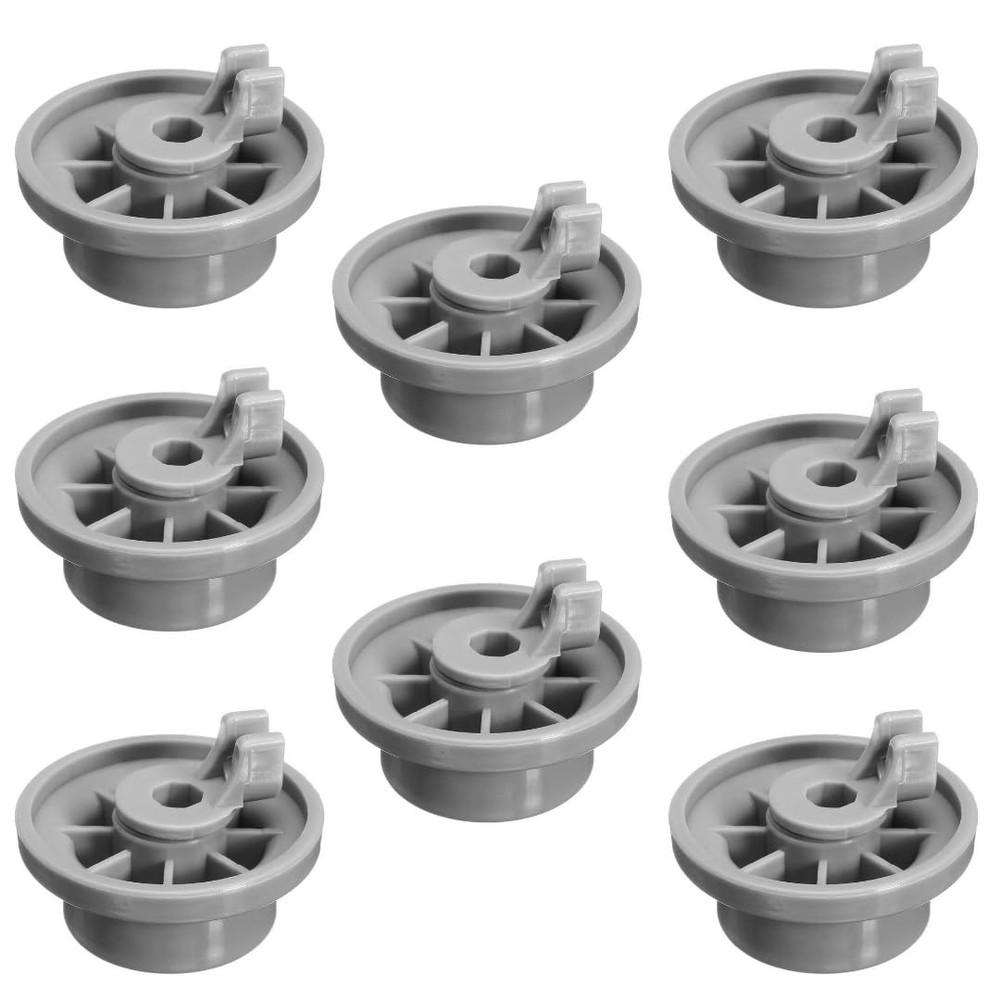 Replacement Dishwasher Wheels for Lower Rack  8 Pack Compatible Parts