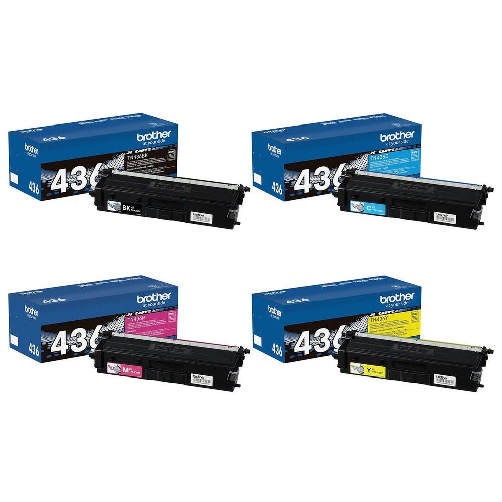 Brother TN-436 Set Toners (BK,C,M,Y)