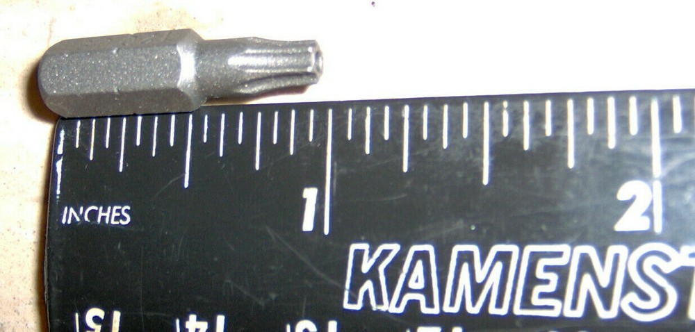 4 HTX SECURity RACK SCREWS + 1 TBIT Star Post driver BIT 10-32" MIDDLE ATLANTIC