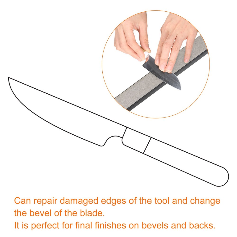 2pcs Diamond Sharpening Stone Set 1200 Grit for Scissors Kitchen Tools