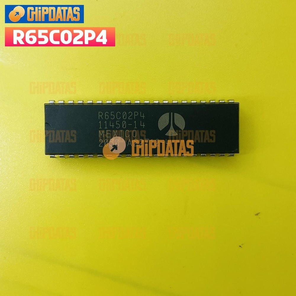1PCS Rockwell R65C02P4 DIP-40 Microprocessors(cpu)