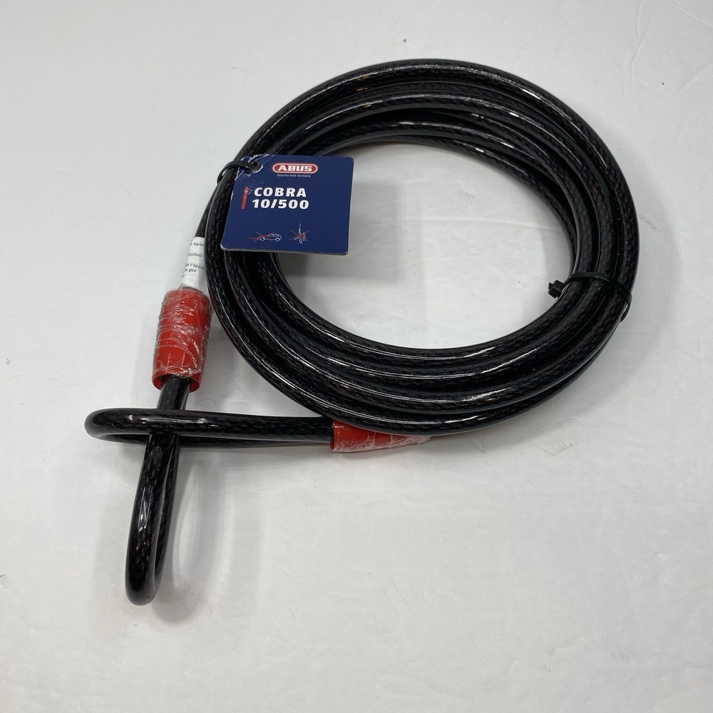 Abus 10/500 Cobra Loop Cable 10mm x 500cm (10-500) NEW $100