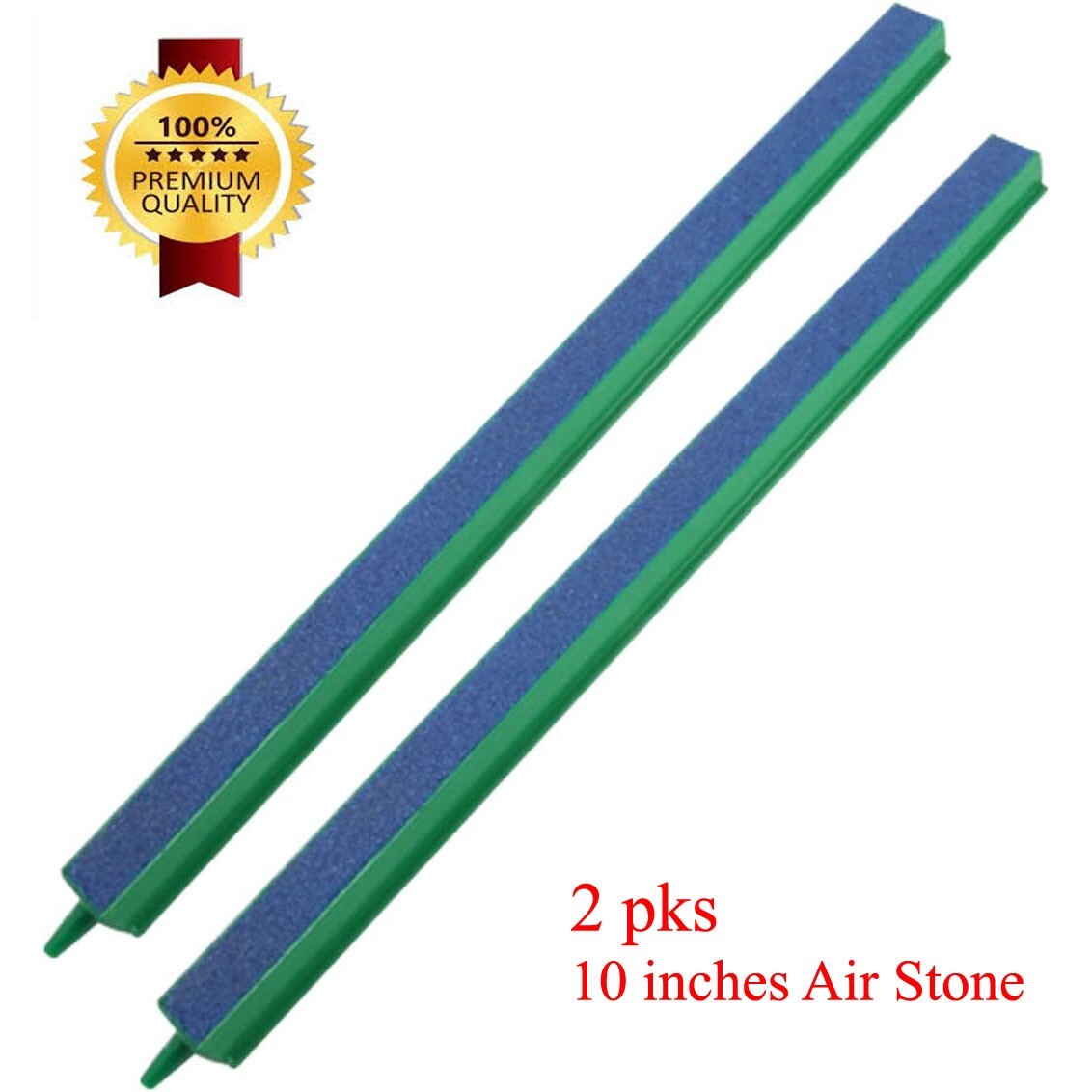 2x Air Sand Stone Bubble Curtain Bar Aquarium Fish Tank Aerator Oxygen Air Pump