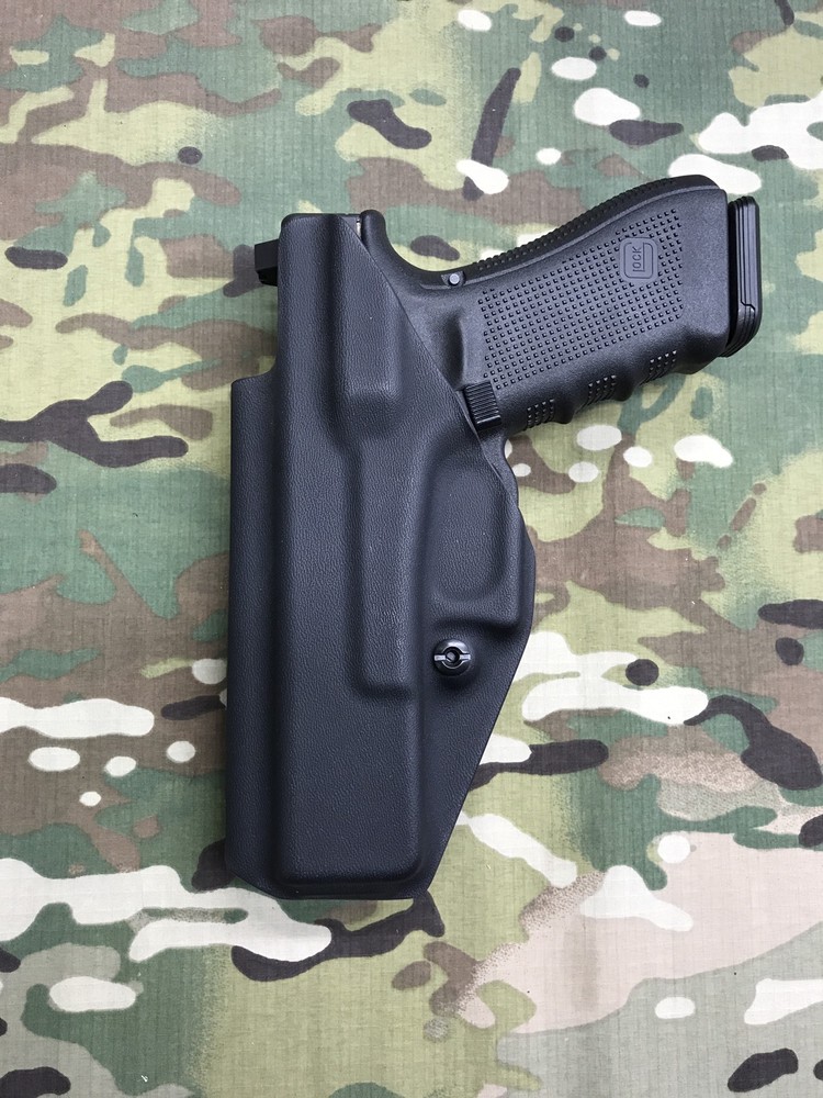 Black Kydex IWB Glock 17 GEN5 Holster