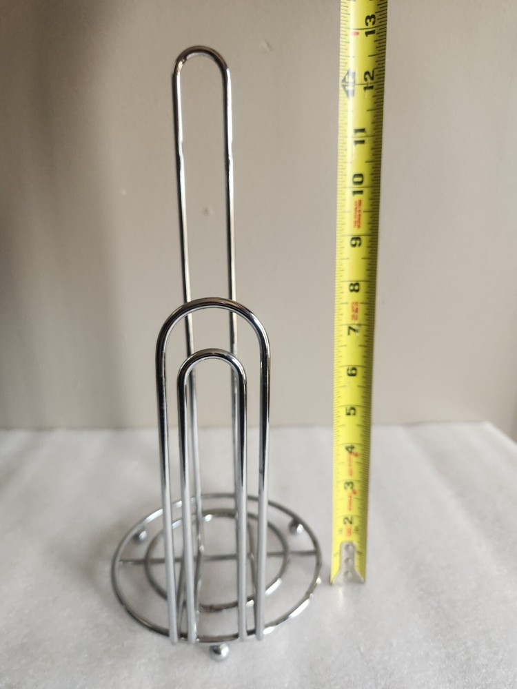Paper Towel Roll Holder • Chrome Decorative