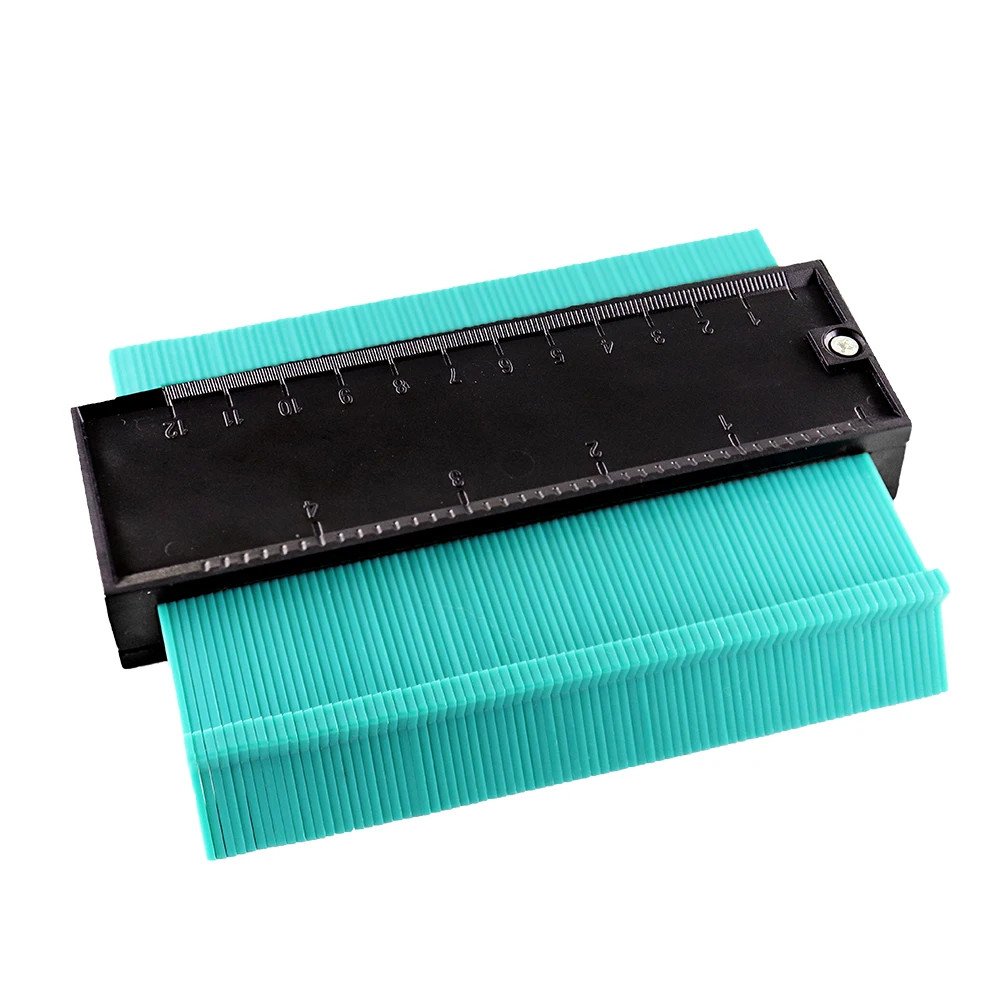 Profile Contour Gauge Measuring Tool Shape Duplicator Ruler for Tiling Woodwork