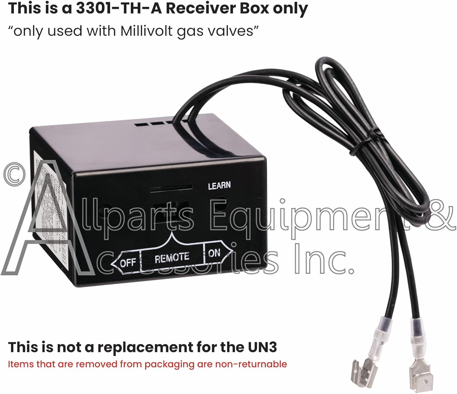 Skytech Receiver Box for 3301 Series Fireplace Remote Controls (SKY-3301-A-RX)