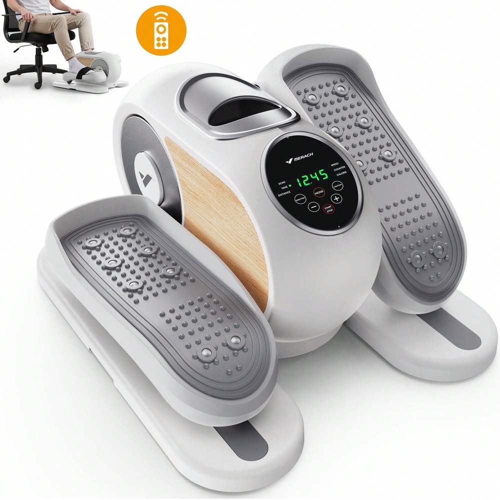 MERACH Mini Elliptical Machine For Home, Mini Steppers For Exercise-FGQA