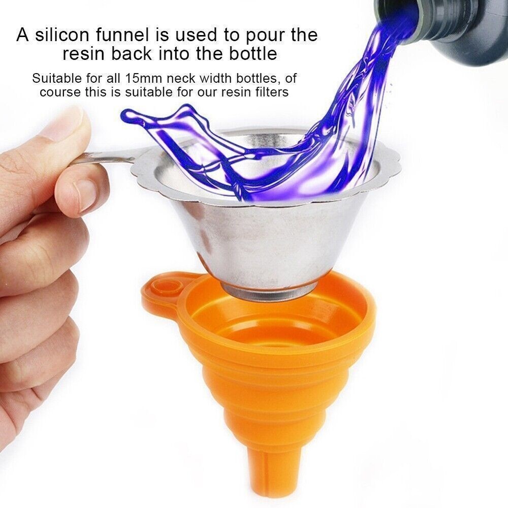 3D Printer Photosensitive Resin Filter Funnel Combination Light Curing