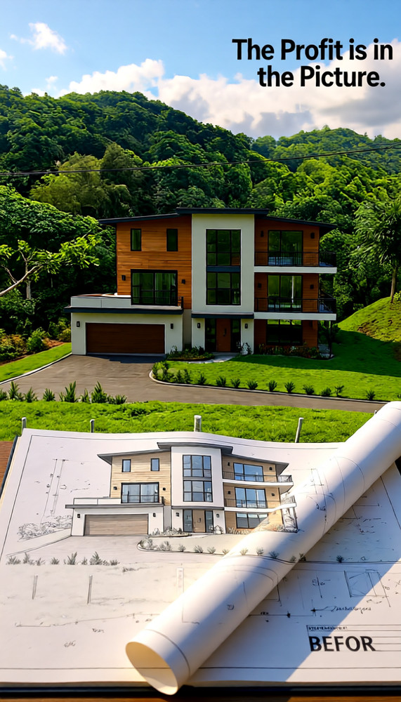 Real Estate Photo Visualization – Distressed Homes, Empty Land, Virtual Staging