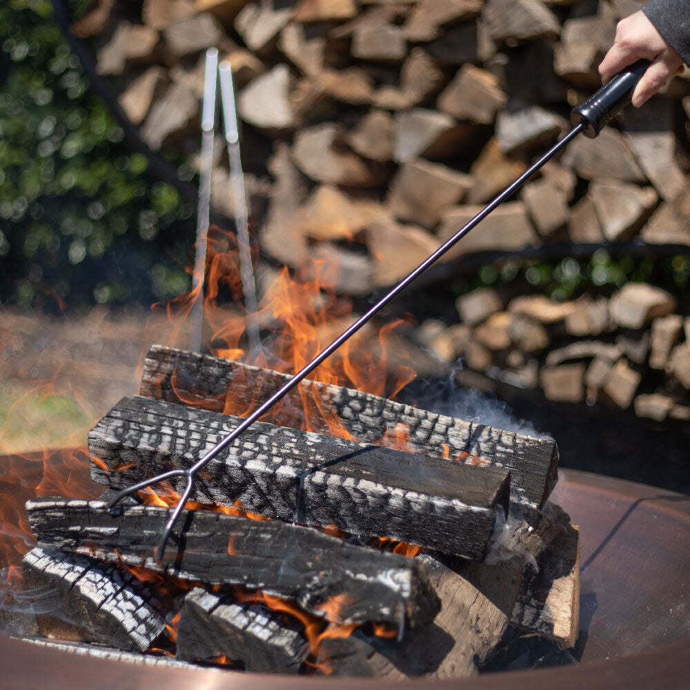 Ash & Ember 40" Copper Outdoor Fire Pit with Solid Steel Base