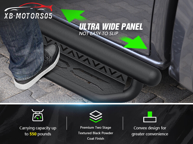 For 1999-2006 GMC Sierra 1500 & Chevy Silverado Running Boards Side Steps