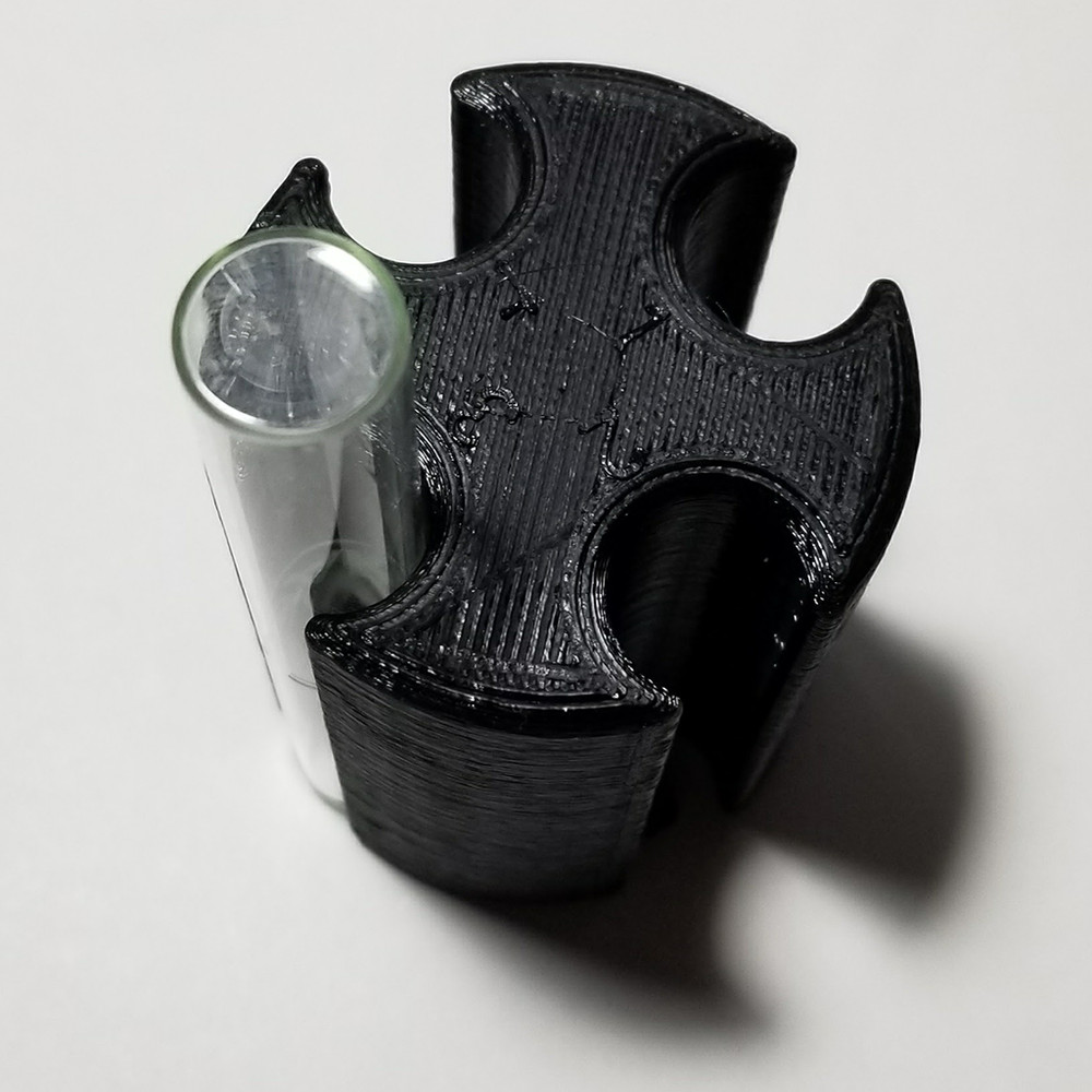 API Cuvette Holder & Drier - 4 Spots - 3D Printed - Many Colors