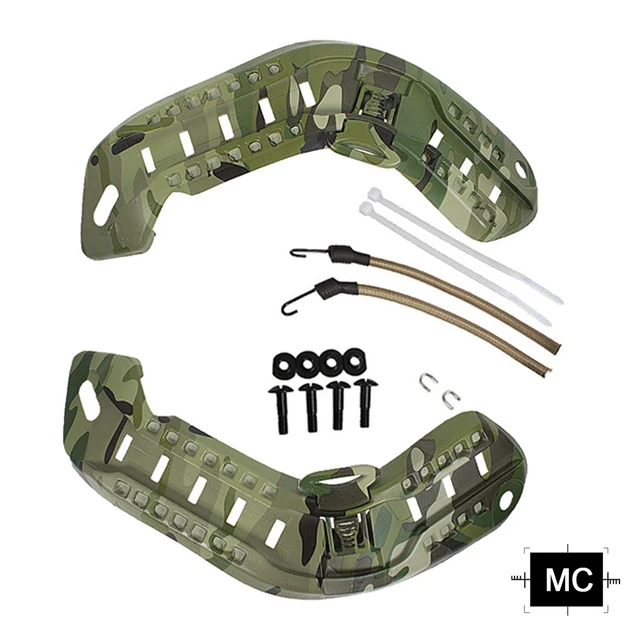Tactical ACH-ARC MICH2000 Helmet Accessory Side Rail Mount Kit Helmet Rail Guide