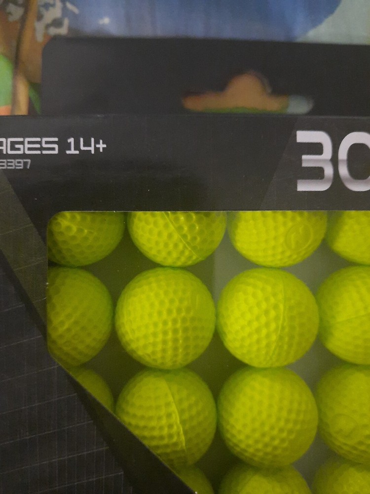 Yellow 30 Count NERF E3397 Rival Refill Ball Yellow
