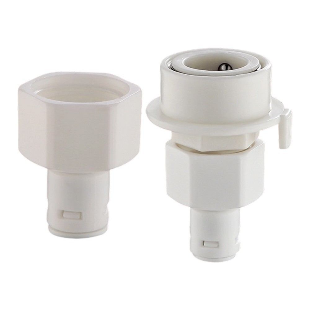 Washer Tap Connector Faucet Adapter Rust-resistant ABS Tool-free Setup