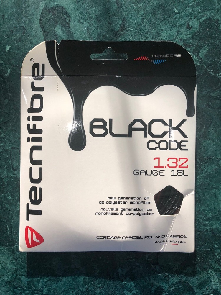 Tecnifibre Black Code 15L Tennis String