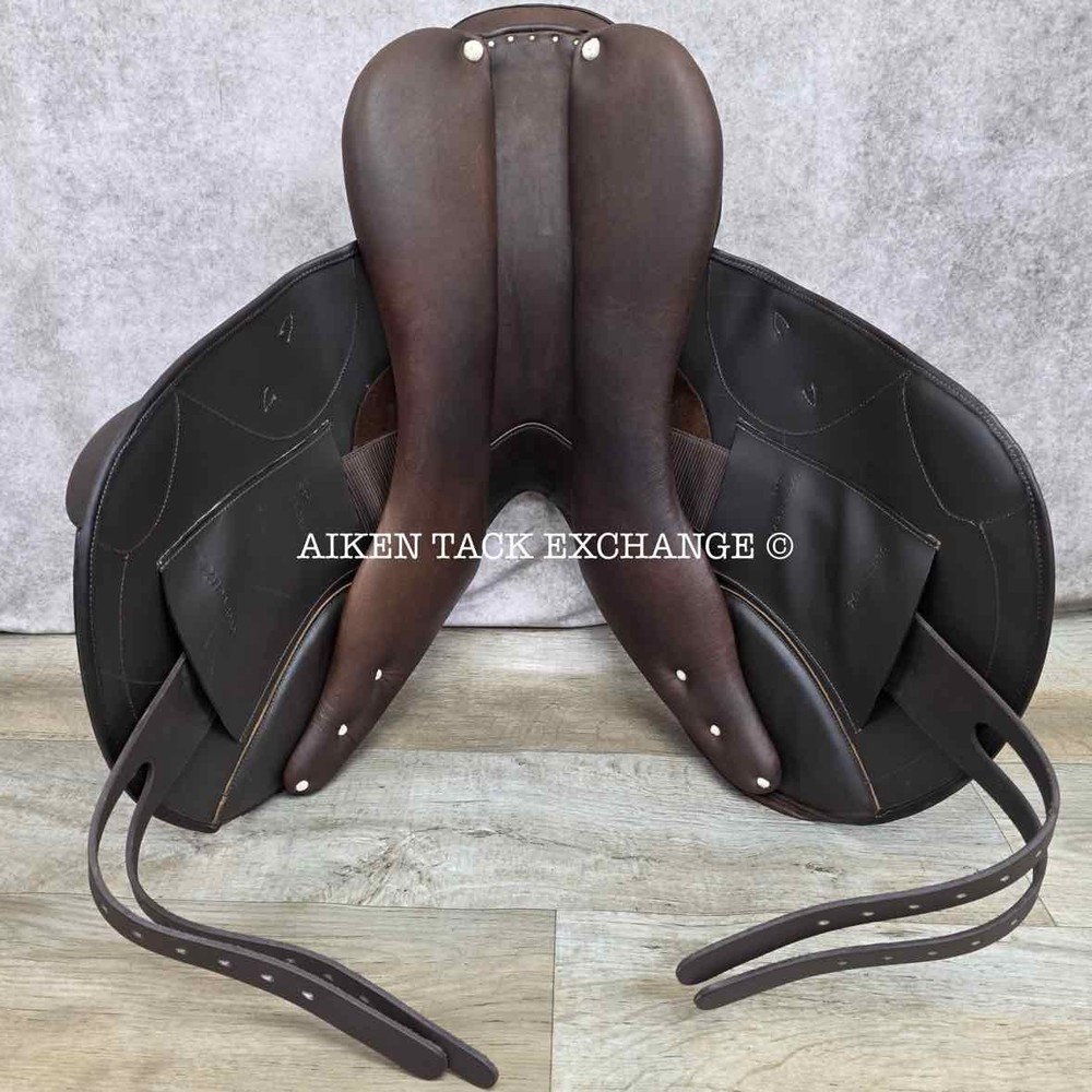 HDR Phoenix IGP Monoflap Jump Saddle, 18", Adjustable Tree (Read Description)