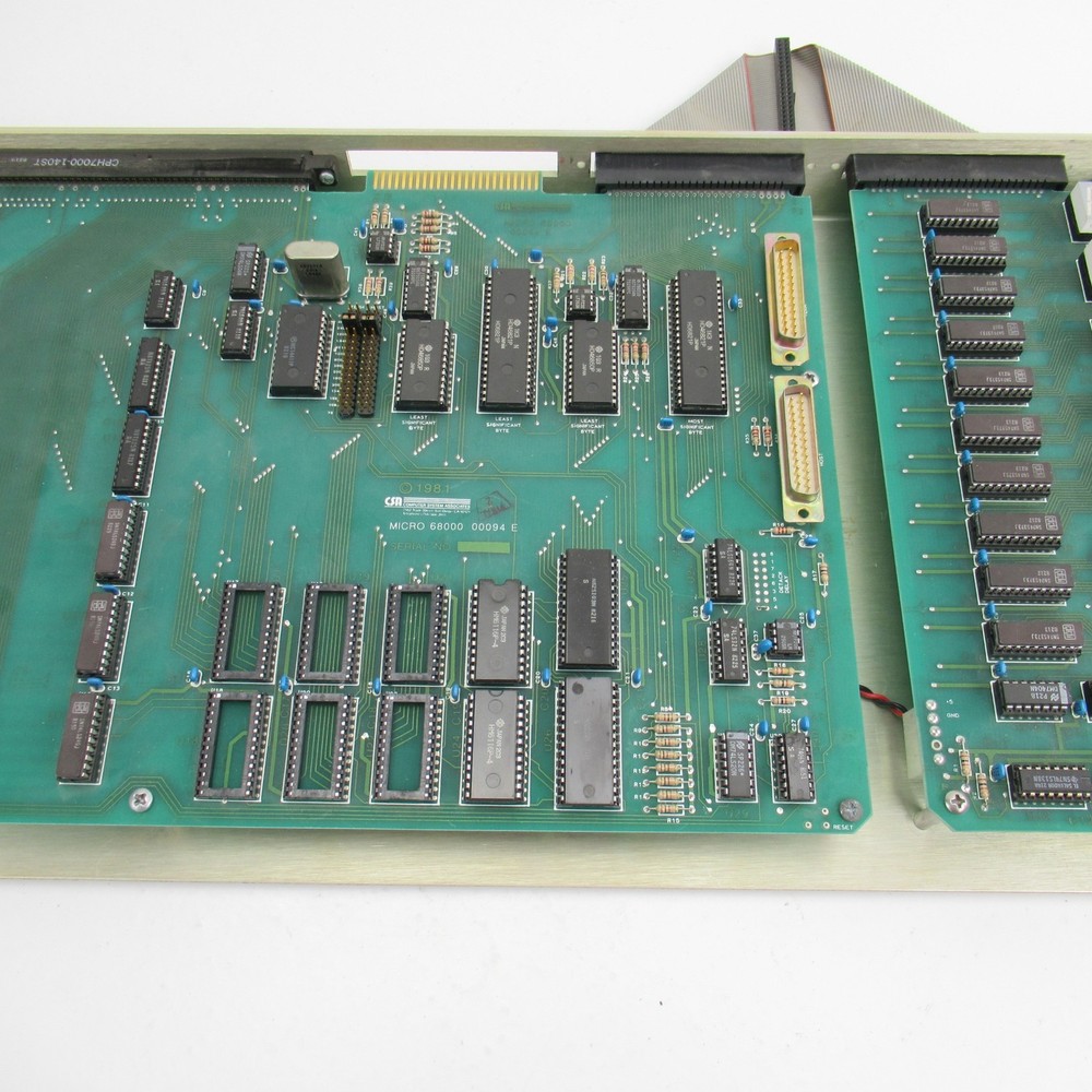 COMPUTER SYSTEM ASSOCIATES CSA MICRO 68000 BASED VINTAGE COMPUTER SYSTEM -ISSUES